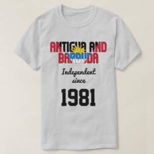 Camiseta Celebración de la independencia de la bandera de A