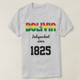 Camiseta Celebración de la independencia de la bandera de B