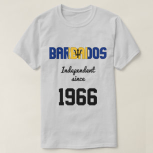 Camiseta Celebración de la independencia de la bandera de B