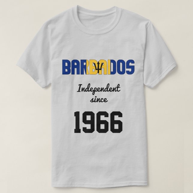 Camiseta Celebración de la independencia de la bandera de B (Diseño del anverso)