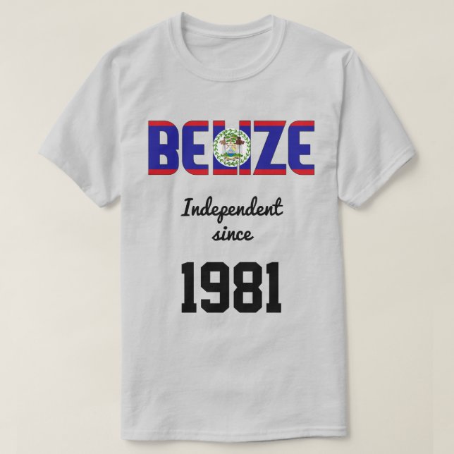 Camiseta Celebración de la independencia de la bandera de B (Diseño del anverso)