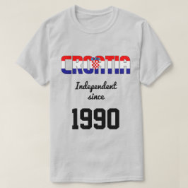 Camiseta Celebración de la independencia de la bandera de C