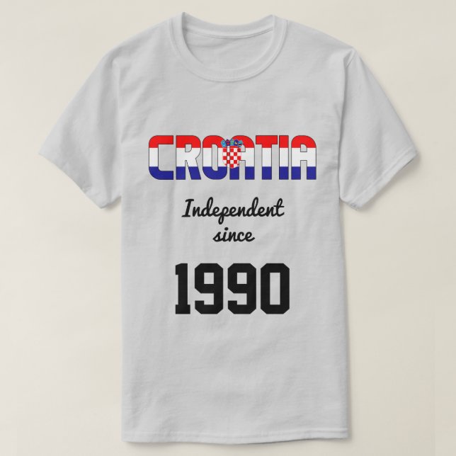 Camiseta Celebración de la independencia de la bandera de C (Diseño del anverso)
