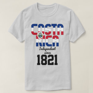 Camiseta Celebración de la independencia de la bandera de C
