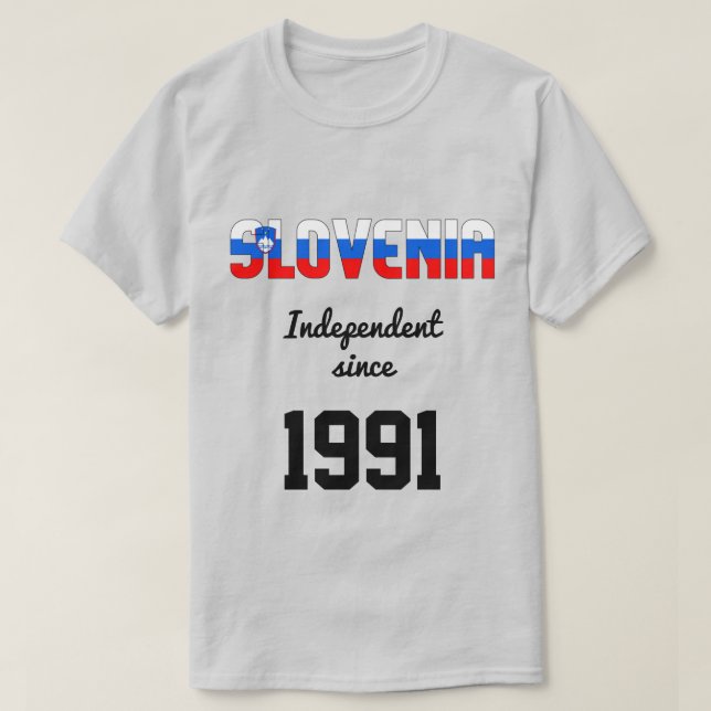 Camiseta Celebración de la independencia de la bandera de E (Diseño del anverso)