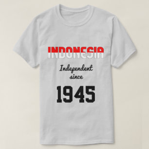 Camiseta Celebración de la independencia de la bandera de I