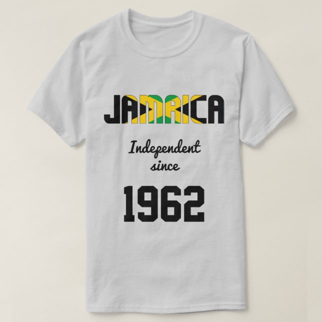 Camiseta Celebración de la independencia de la bandera de J (Diseño del anverso)