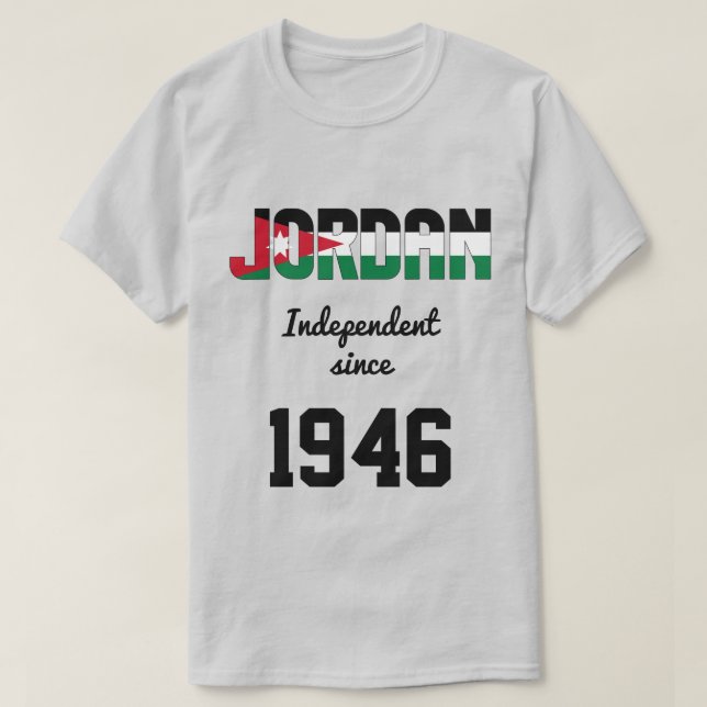 Camiseta Celebración de la independencia de la bandera de J (Diseño del anverso)