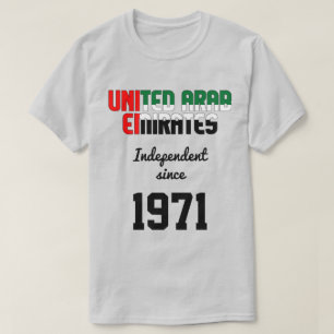 Camiseta Celebración de la independencia de la bandera de l