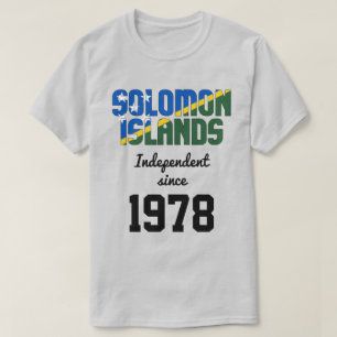 Camiseta Celebración de la independencia de la bandera de l