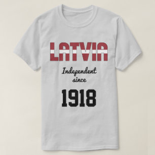 Camiseta Celebración de la independencia de la bandera de L