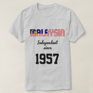 Camiseta Celebración de la independencia de la bandera de M
