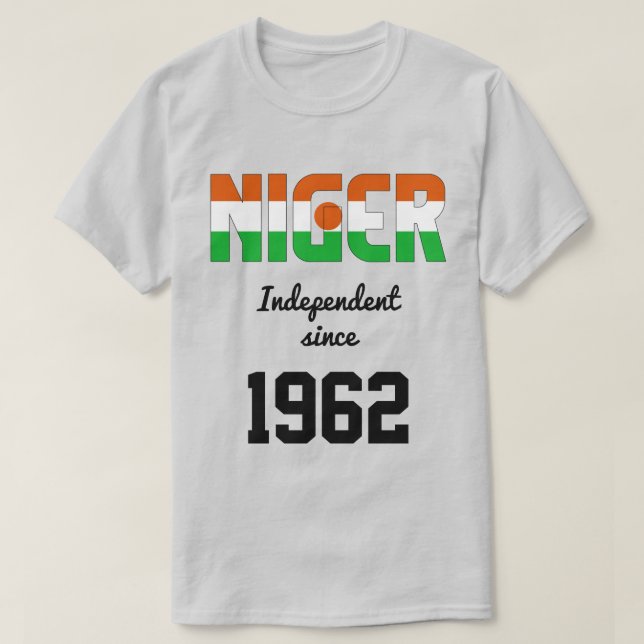 Camiseta Celebración de la independencia de la bandera de N (Diseño del anverso)