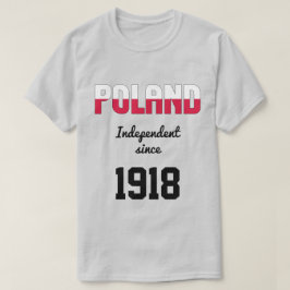 Camiseta Celebración de la independencia de la bandera de P