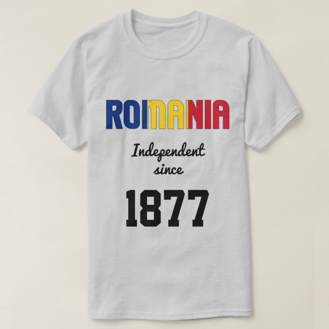 Camiseta Celebración de la independencia de la bandera de R (Diseño del anverso)