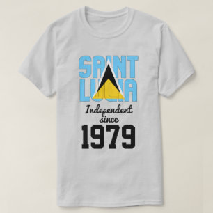 Camiseta Celebración de la independencia de la bandera de S