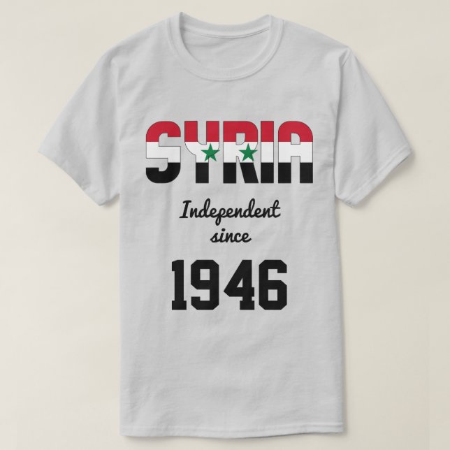 Camiseta Celebración de la independencia de la bandera de S (Diseño del anverso)