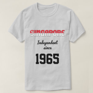 Camiseta Celebración de la independencia de la bandera de S