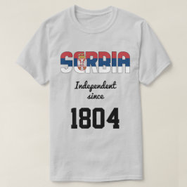 Camiseta Celebración de la independencia de la bandera de S