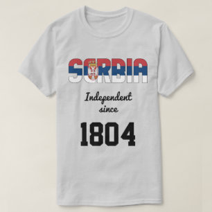 Camiseta Celebración de la independencia de la bandera de S