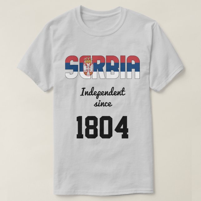 Camiseta Celebración de la independencia de la bandera de S (Diseño del anverso)