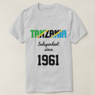 Camiseta Celebración de la independencia de la bandera de T