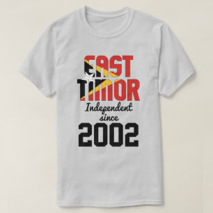 Camiseta Celebración de la independencia de la bandera de T