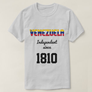 Camiseta Celebración de la independencia de la bandera de V