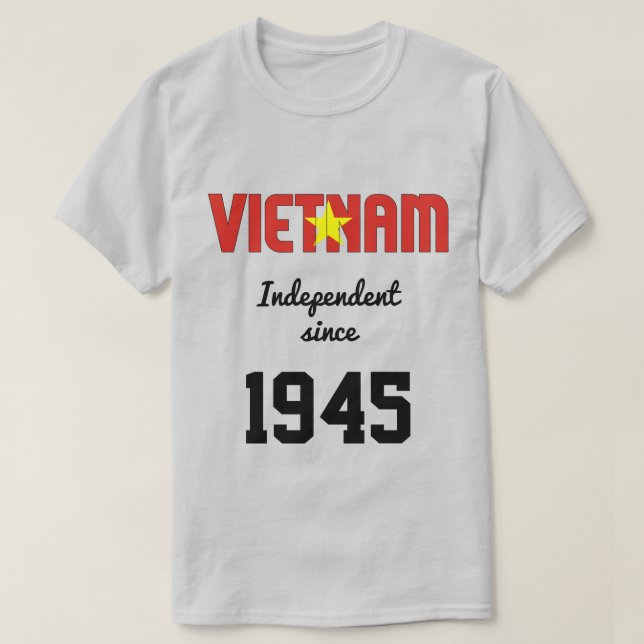 Camiseta Celebración de la independencia de la bandera de V (Diseño del anverso)