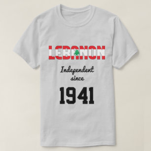 Camiseta Celebración de la independencia de la bandera del 