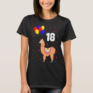 Camiseta Celebración de la llama de los 18 años de cumpleañ