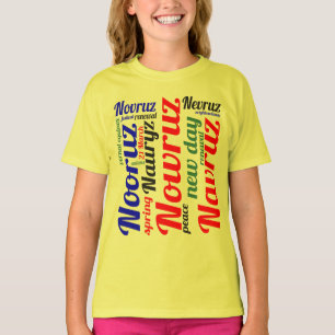 Camiseta Celebración de la palabra Nowruz Primavera de reno
