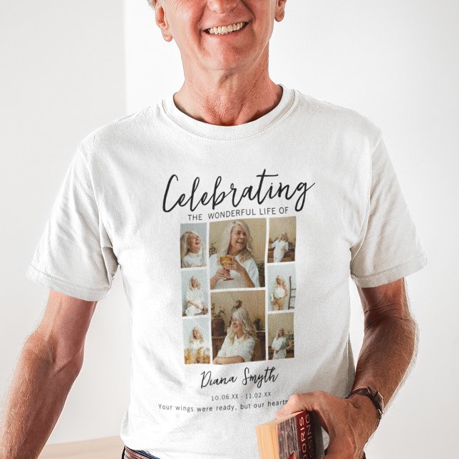 Camiseta Celebración de la vida | Monumento a los Collages  (Subido por el creador)