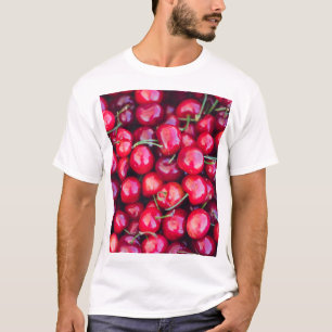 Camiseta Celebración de las cerezas orgánicas de California