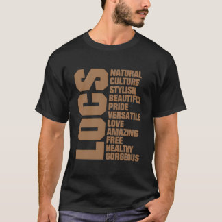 Camiseta Celebración de Locs Cabello Natural
