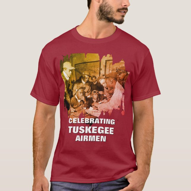 Camiseta Celebración de los AEROPUERTOS DE TUSKEGEE (Anverso)