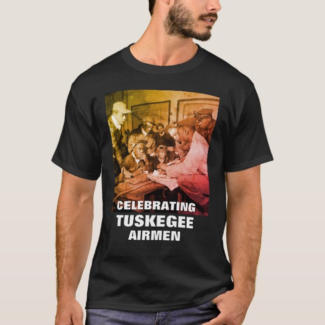 Camiseta Celebración de los AEROPUERTOS DE TUSKEGEE (Anverso)
