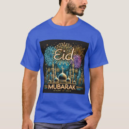 Camiseta Celebración de los fuegos artificiales de Eid Al F
