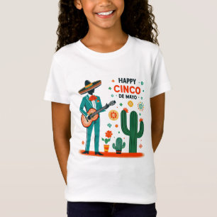 Camiseta Celebración de Mariachi – Feliz Cinco de Mayo