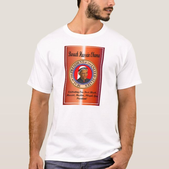 Camiseta Celebración de Obama (Anverso)