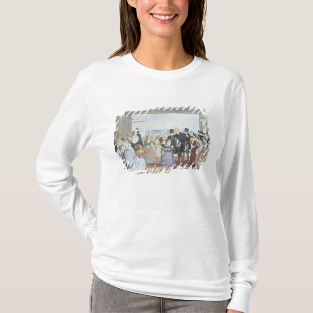 Camiseta Celebración de octubre en Roma, 1842 (Anverso)