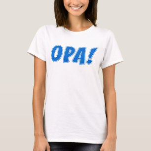 Camiseta Celebración de Opa en griego
