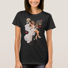 Camiseta Celebración de recién casados