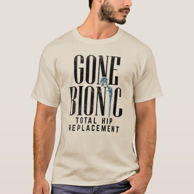 Camiseta Celebración de reemplazo biónico de cadera (Anverso)