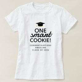 Camiseta Celebración de una fiesta de graduación de cookie
