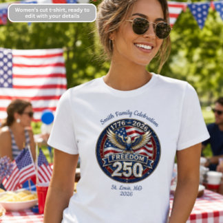 Camiseta Celebración del 250 Aniversario de la Familia Amer