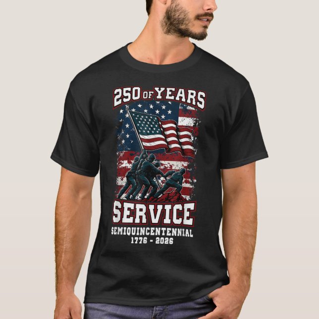 Camiseta Celebración del 250 aniversario de los Estados Uni (Anverso)