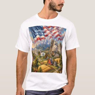Camiseta Celebración del 250 Aniversario Sesquicentenario d