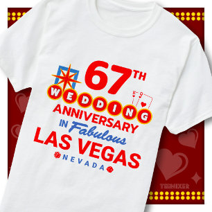 Camiseta Celebración del 67º Aniversario de Boda de una Fab