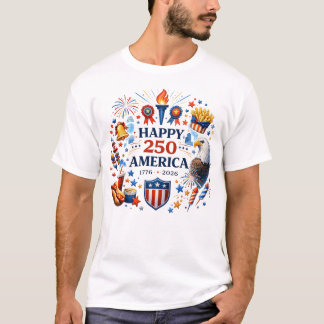 Camiseta Celebración del Águila del Orgullo Americano Patri